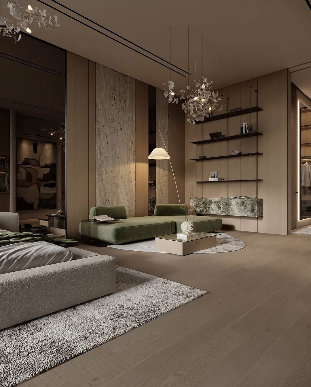 جناح نوم ماستر Luxury Modern
