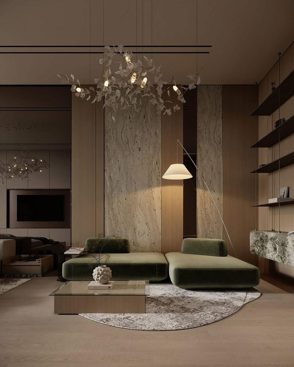 جناح نوم ماستر Luxury Modern