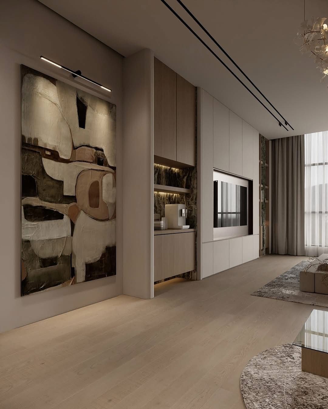 جناح نوم ماستر Luxury Modern