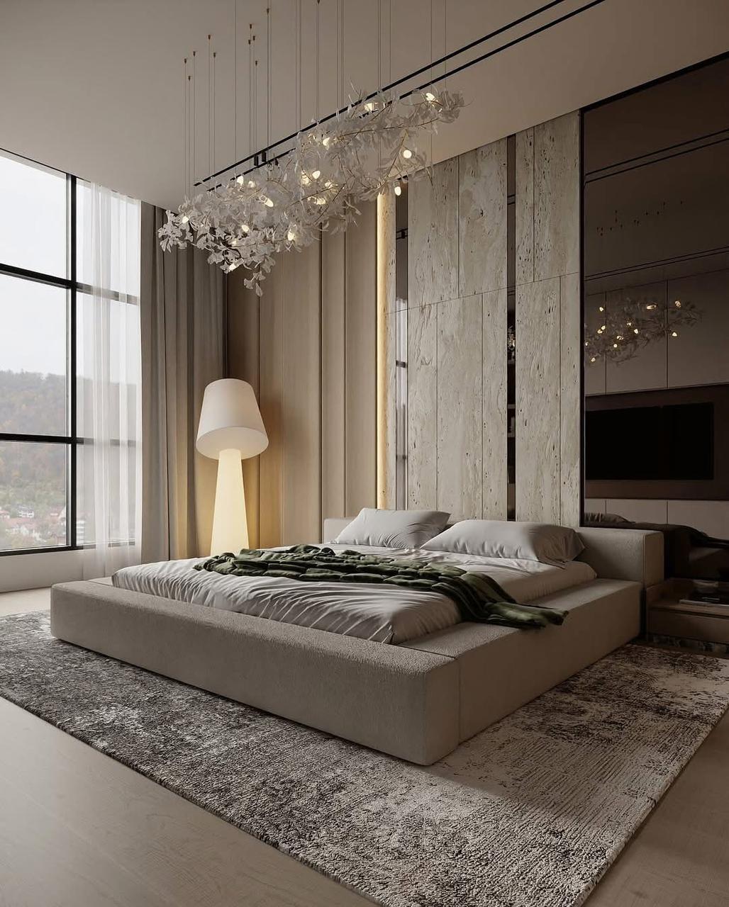 جناح نوم ماستر Luxury Modern