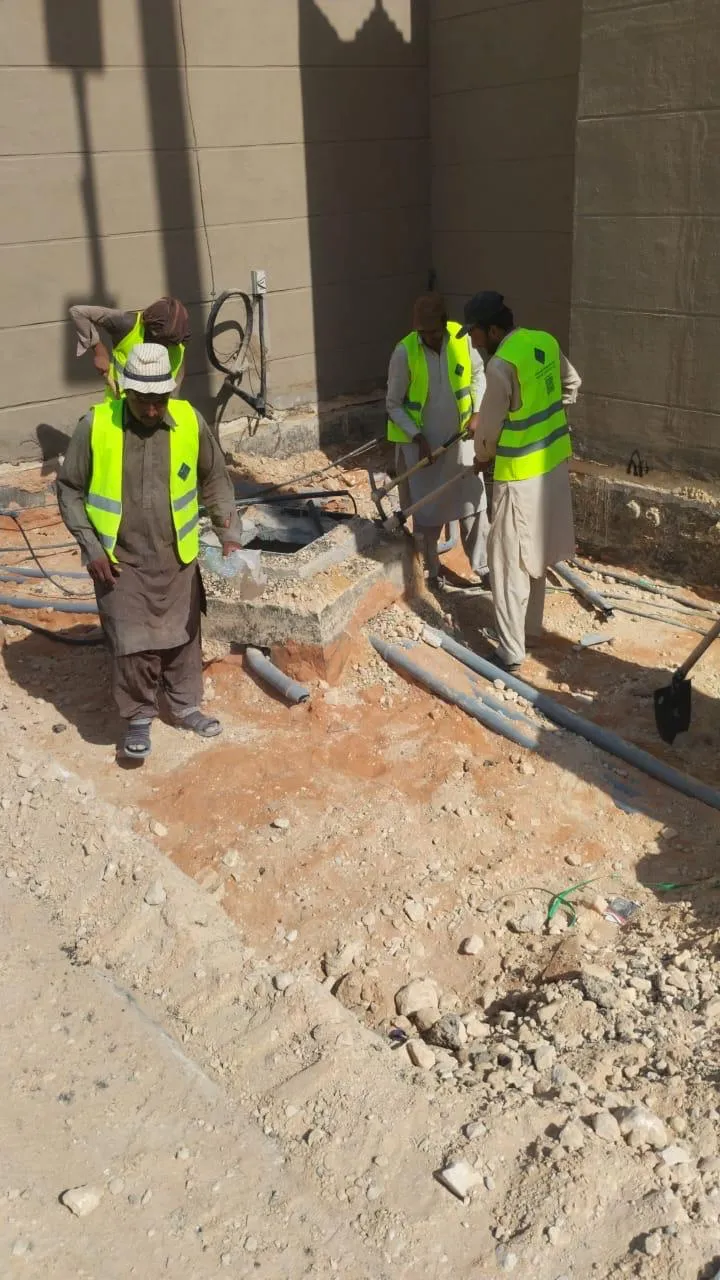 الحفر والهدم والإزالة