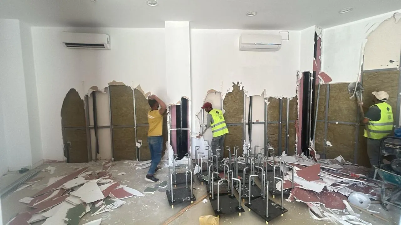 الحفر والهدم والإزالة