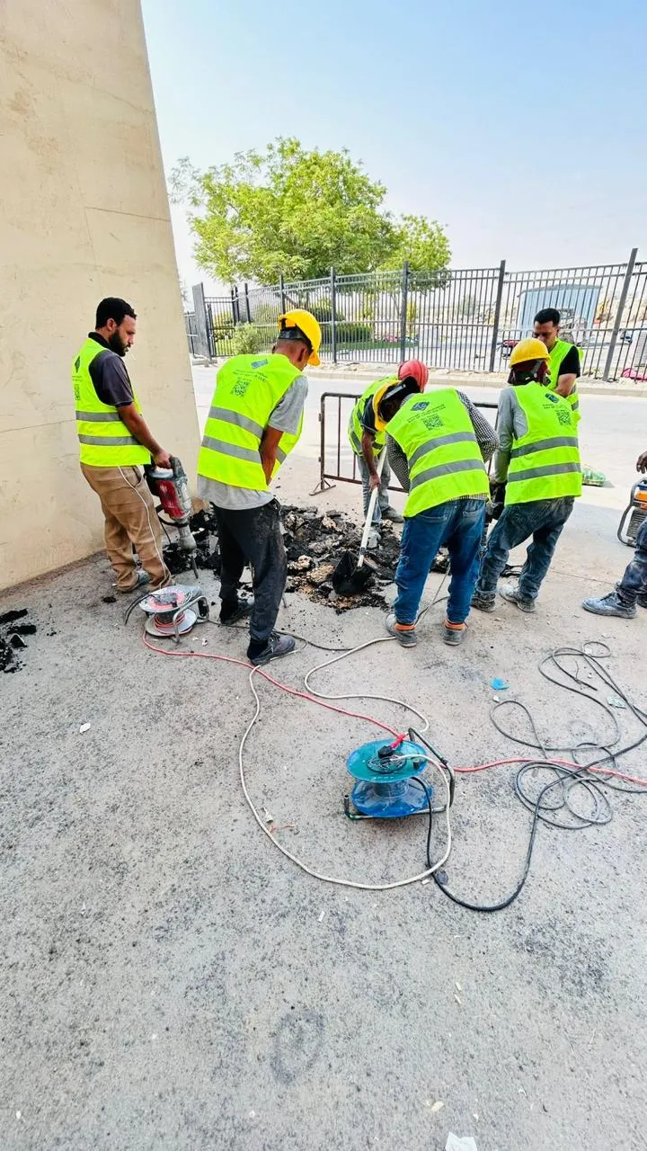 الحفر والهدم والإزالة