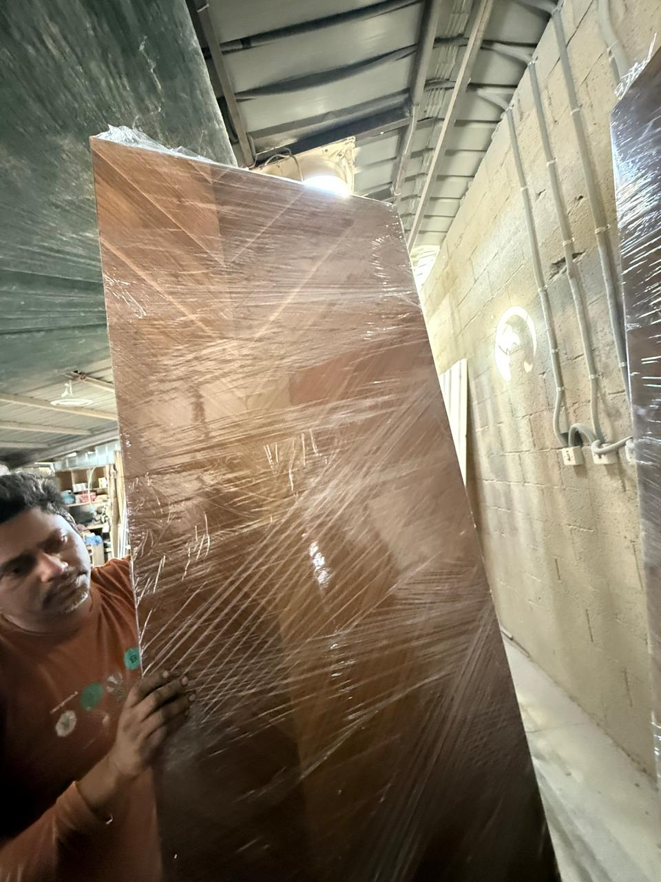 أبواب خشبية قشرة جوز